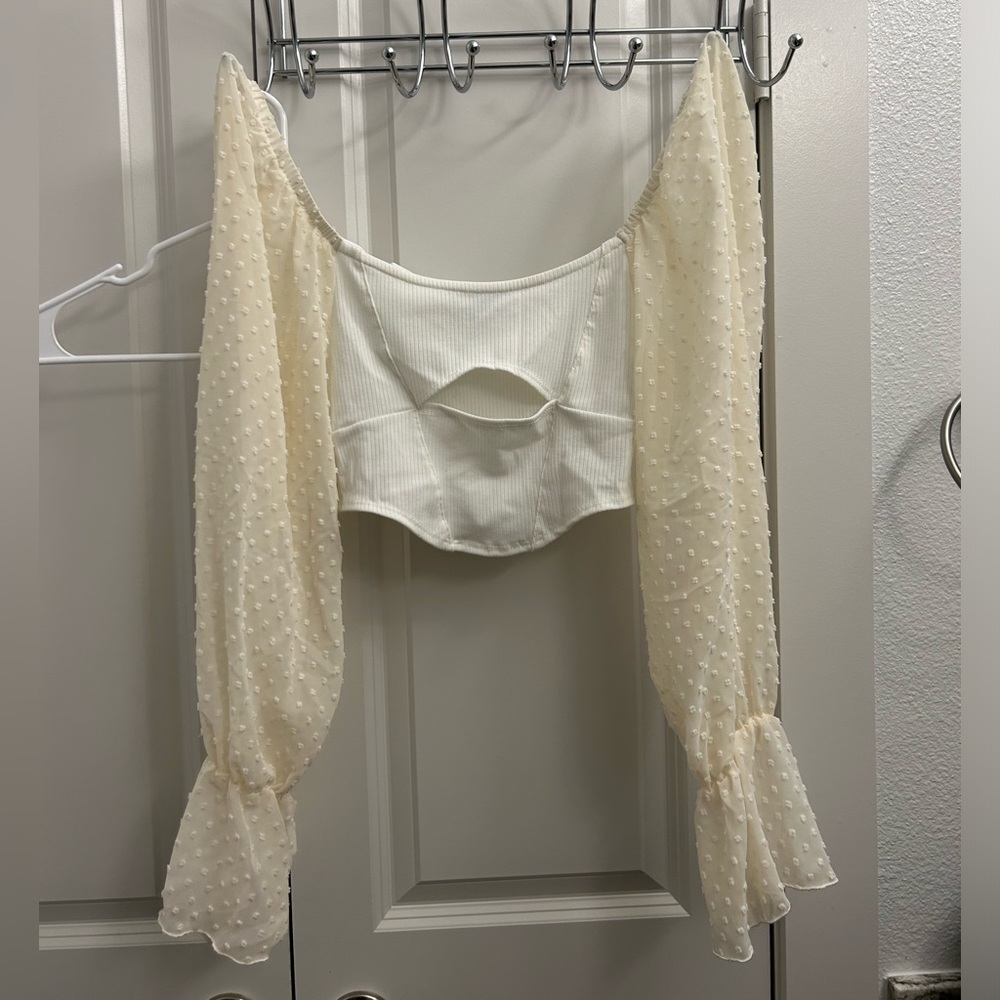 Urban outfitters white long sleeve